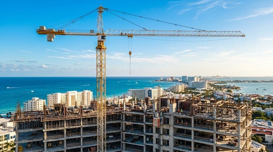 Avance de Obra — fotografía aérea 9 en Cancún