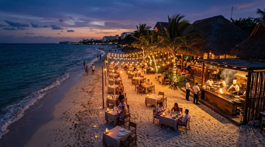 Publicidad — fotografía aérea 7 en Cancún